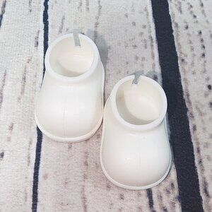 WHITE Vinyl Shoes specially designed for Labubu